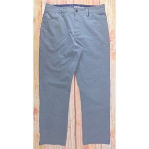 Johnnie-O Prep-Formance Gray Straight Leg Pants 32x30 Bamboo Blend